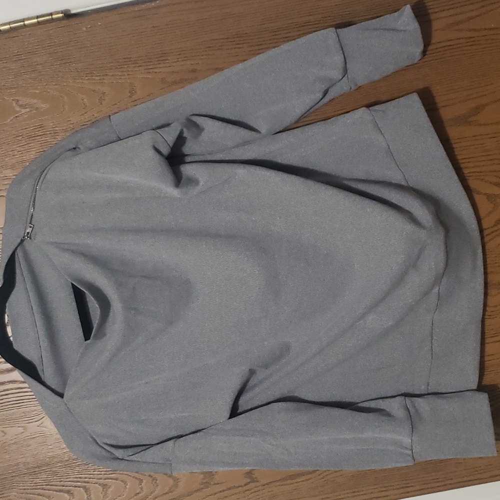 1 2x left💥New boutique ribbed knit zip sleeve top - Picture 7 of 12